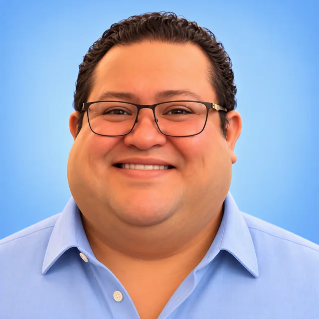 Portrait of Mr. G, SpeakPro English instructor